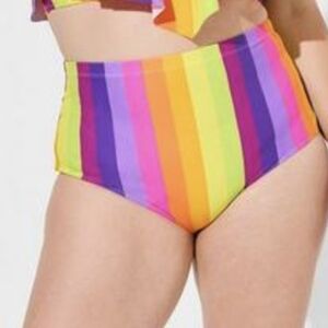 High Rise Allover Smooth Swim Bottom, size M fits M/L, new